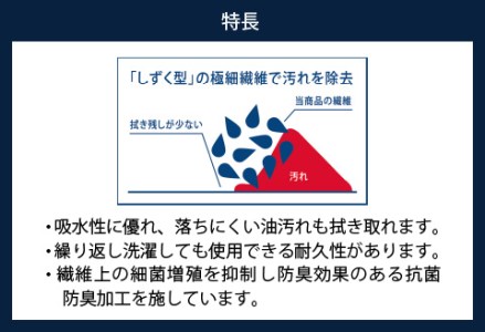 鯖江のメガネ工場がいつも使っている 高機能プロ仕様のメガネ拭き ライトグレー　サングラス　眼鏡