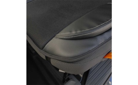 N-VAN専用クッション　助手席用 カー用品 車用 アクセサリー ホンダ 背もたれ付き 乗り心地 快適 メッシュ素材 通気性 姿勢 長時間 首 背 座面 アタッチメント 着脱 簡単 取付 