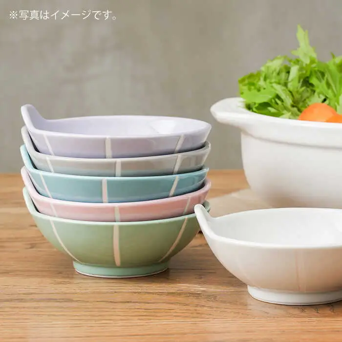 【波佐見焼】とんすい （ホワイト/ミルキーパープル/ミルキーブルー） ボウル 3色セット 食器 皿 【ROXY・HASAMI】 [SB153]  波佐見焼
