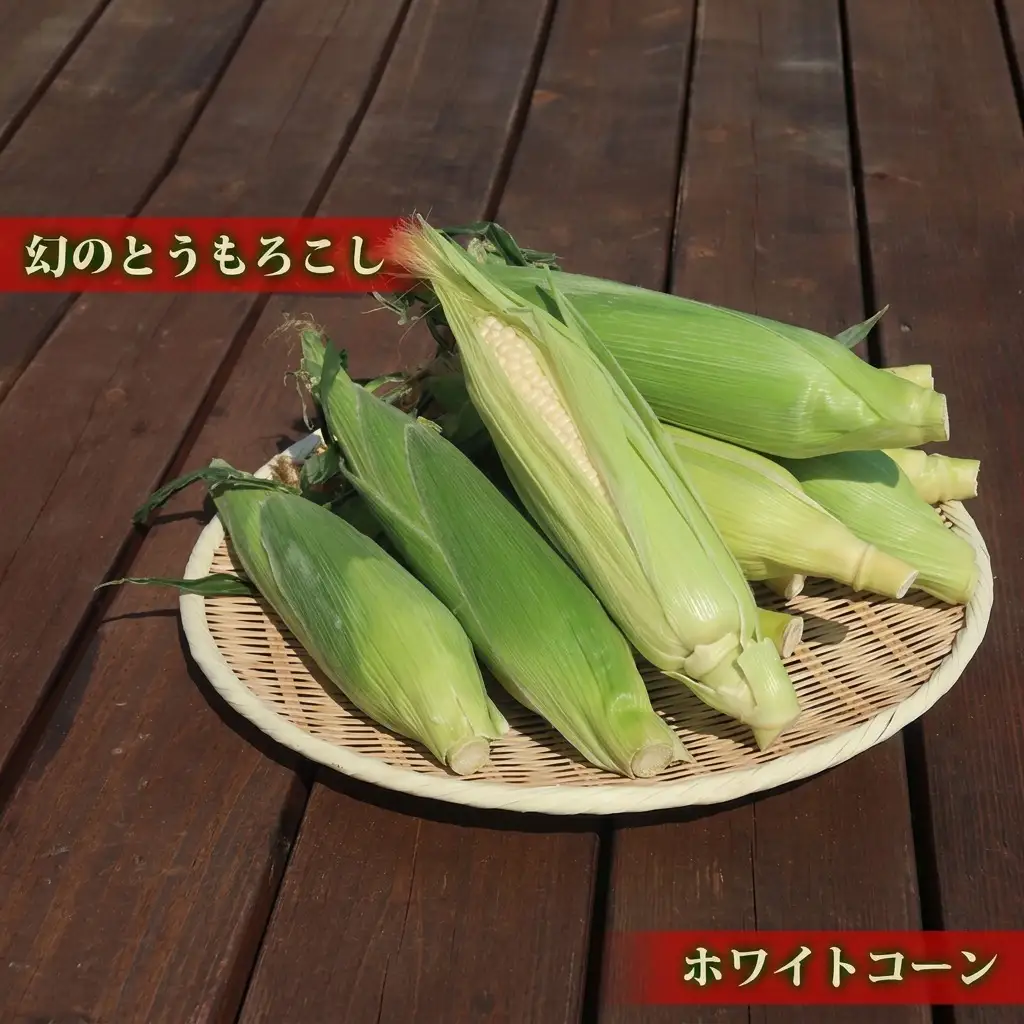 とうもろこし 富良野産 ホワイトショコラ 2Lサイズ とうもろこし【10本】