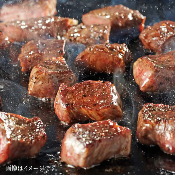 【全6回定期便】【訳あり】A4ランク 博多和牛 ミックス サイコロステーキ ( ヒレ ロース モモ ) 糸島ミートデリ工房 [ACA243]