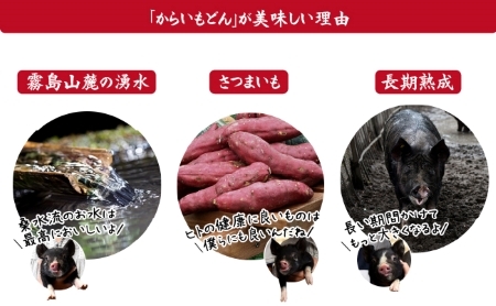 【牧場直送の新鮮黒豚】桑水流黒豚からいもどん厚切り肩ロースステーキ 1.2kg（黒豚 豚肉 肉 豚 お肉 ステーキ 肩ロース 肩ロース 肩ロース 肩ロース 肩ロース )