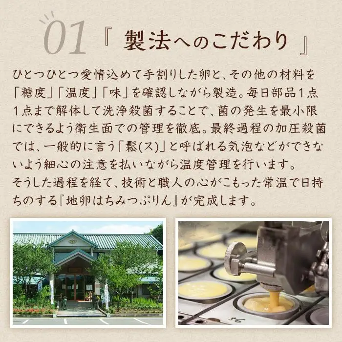 【お菓子の菊家】地卵はちみつぷりん 12個入