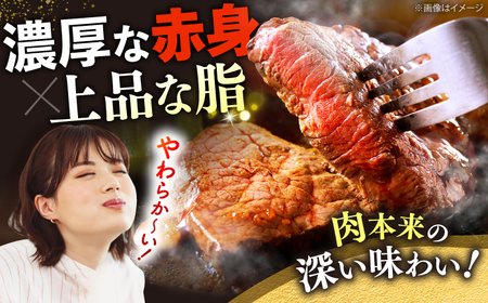 【3回 定期便 】 長崎和牛 ランプステーキ 約300g（2枚） [CBA052] ステーキ