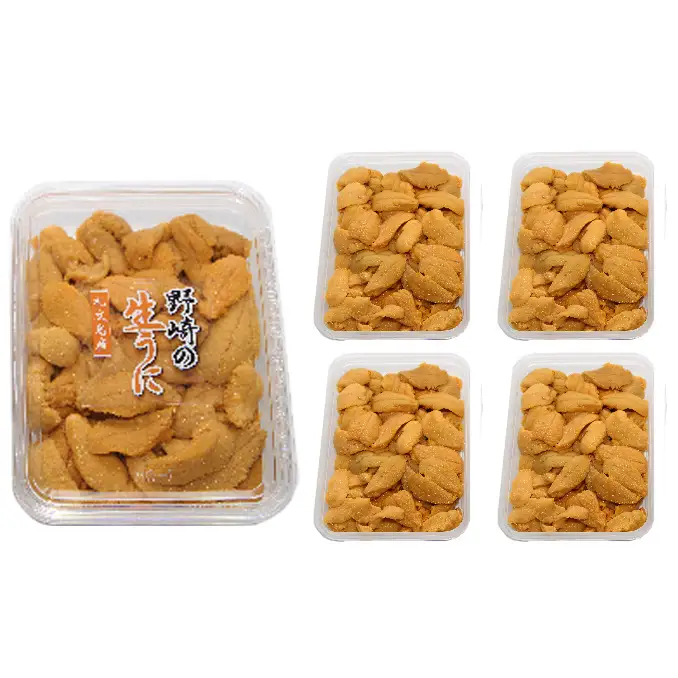 礼文産 新鮮生うに キタムラサキウニ 80g×5 うに