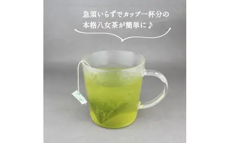 プチギフト・お配り用にも 八女茶100％ 個包装ティーバッグ 2.5g×50個 　「ほんのきもちです」　＜岩崎園製茶＞　075-033