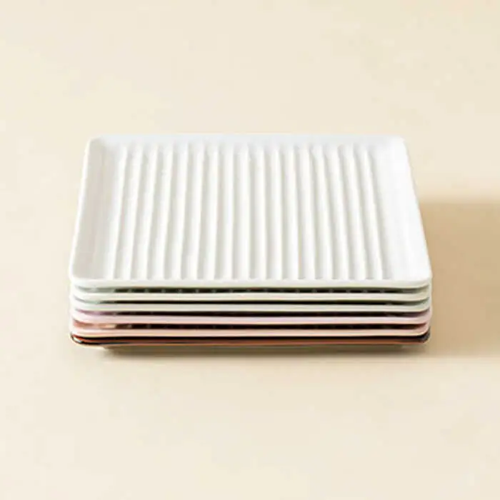 【波佐見焼】Omupan+ 15.5cm プレート 取り皿 6色セット  食器 皿 【Cheer house】 [AC143] 波佐見焼