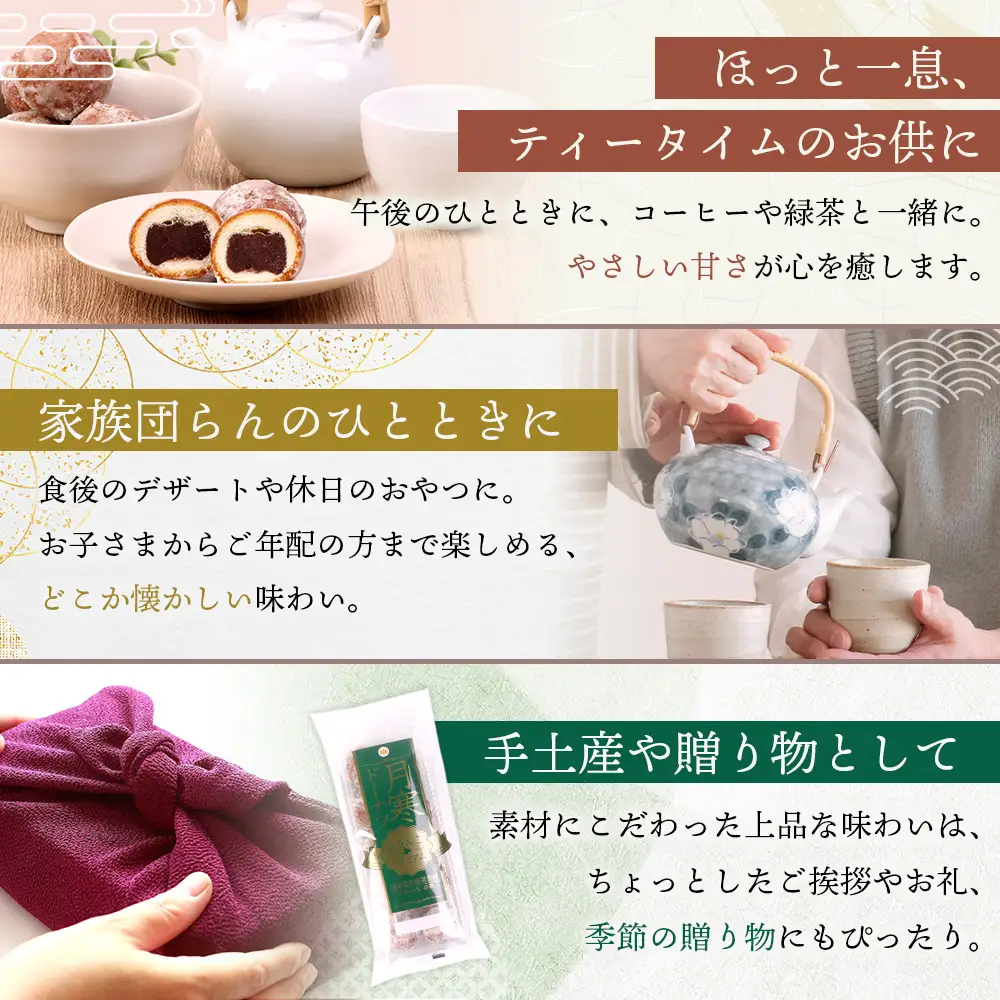 月寒ドーナツ どさんこプレミアム10個入【17002204】