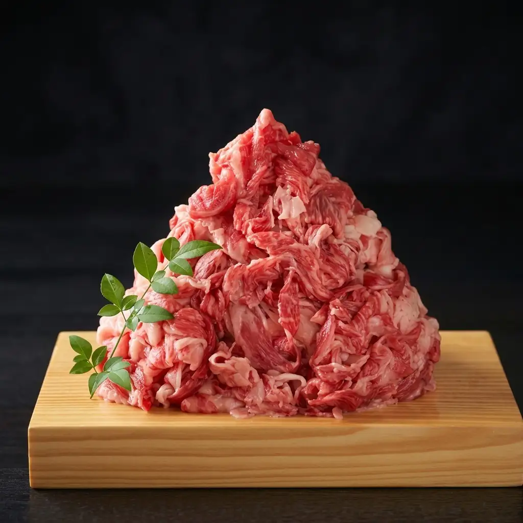 【定期便6ヶ月】 牛肉 A4～A5 切り落とし 合計1000g（500g×2p）博多和牛 牛肉