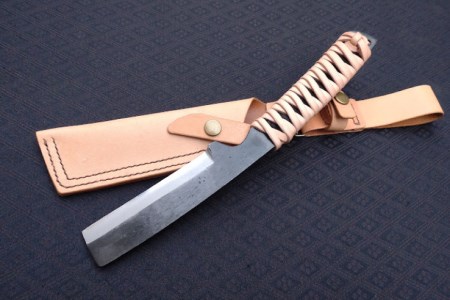 BG088 一度は手にしたい手打鍛造品！薪割りナイフ