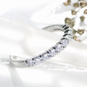 Pt ダイヤ（H&C)0.50ct　リング　208730