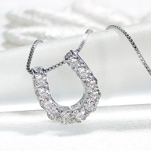 Pt ダイヤ馬蹄0.20ct　PN　325714