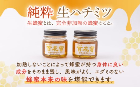 日本蜜蜂 百花蜜 250g×2本[ECD002]蜂蜜 国産 はちみつ ハチミツ