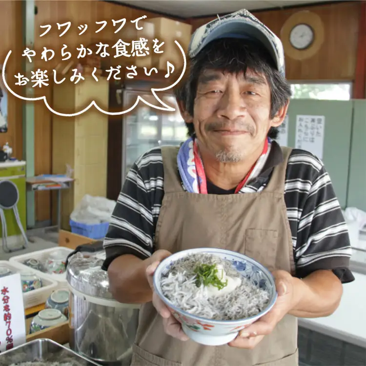 土佐名産 釜揚げしらす 合計2kg（約250g×8）- シラス じゃこ ちりめん ご飯のお供 食事 丼 おつまみ 酒の肴 魚 ギフト 贈答 贈り物 高知県 香南市 冷凍 tk-0014
