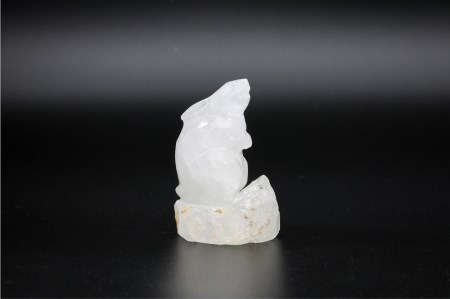 兎(山梨県水晶＆伝統工芸士製作)