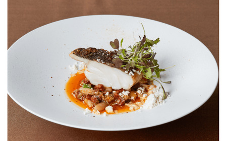 食事券  【仏蘭西料理 ラ・テラス“イリゼ”】 ペア ディナーコース お食事券 フルコース フレンチ ミシュラン 記念日 ワンドリンク付き   D-34