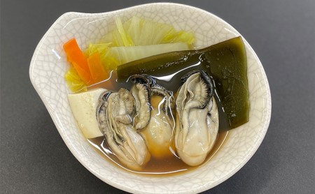 牡蠣しゃぶセット むき牡蠣500g かしら昆布 ブランド牡蠣