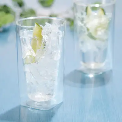 グラス ダブルウォールグラス 400ml ペアセット