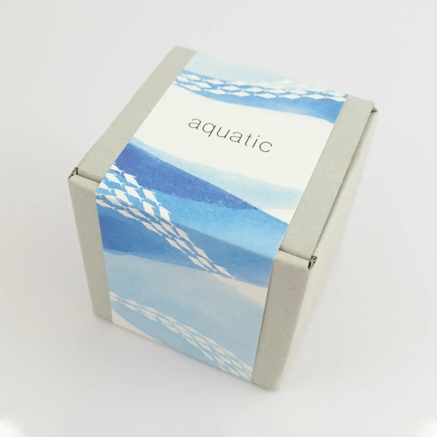 浅草切子 aquatic「Penguin Climb 青藍」_0012-032-T04