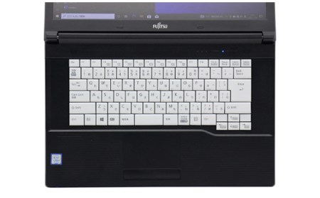 再生ノートパソコン（富士通）Core-i3 第7世代 光学無しモデル［No.285］