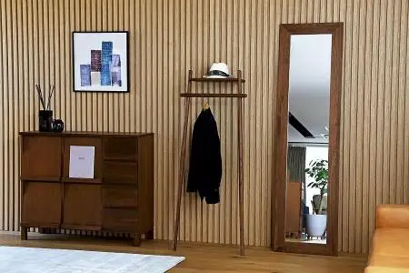 【開梱設置】高野木工 ELISTA エリスタ ハンガーラック ウォルナット【10年保証】