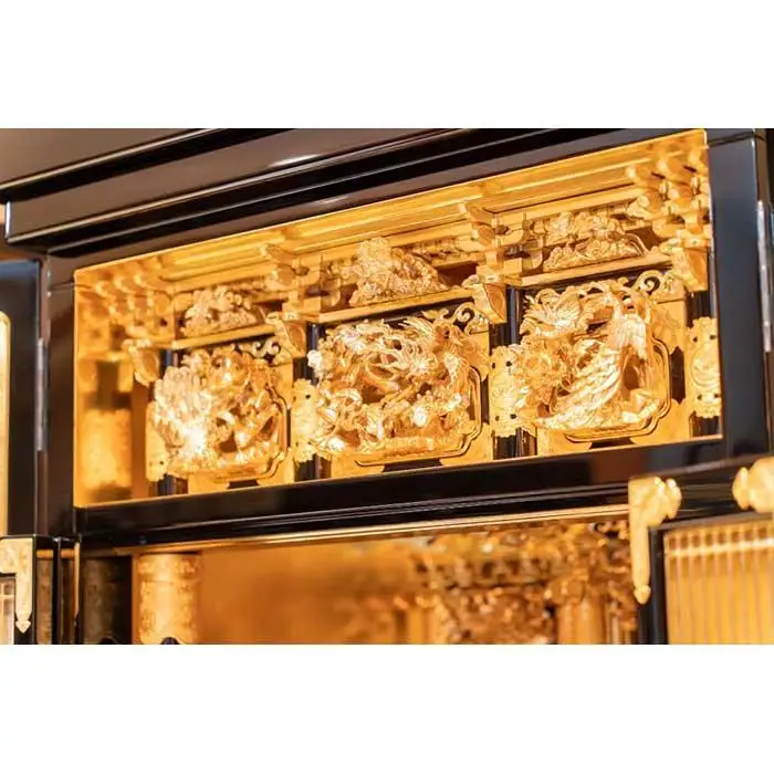 伝統的工芸品「名古屋仏壇」※世界でたった1つのお仏壇をオーダーメイド（ 23号サイズ同等品）