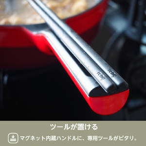 レミパンプラス 24cm レッド RHF-302 【 フライパン セット 蓋 レミパン キッチン 蓋付き くっつかない 軽い 赤 平野レミ IH 鍋 ガス キッチン用品 新潟県 送料無料 燕三条 新潟県 燕市 】