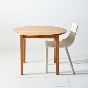 ＮＯ１ラウンドテーブル１１０　チェリー　丸いテーブルでダイニングをカフェスペースに　チェリー無垢材 円テーブル ダイニングテーブル
