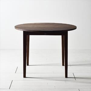 ＮＯ１ラウンドテーブル８０　ウォールナット　丸いテーブルでダイニングをカフェスペースに　ウォールナット無垢材 円テーブル ダイニングテーブル