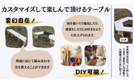 【CAMPACT】キャンプ リーズナブルヘキサゴンテーブル アウトドア テーブル
