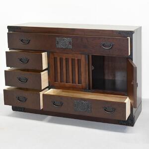 民芸箪笥 和み（NAGOMI）115からくり箪笥 たんす 大川家具