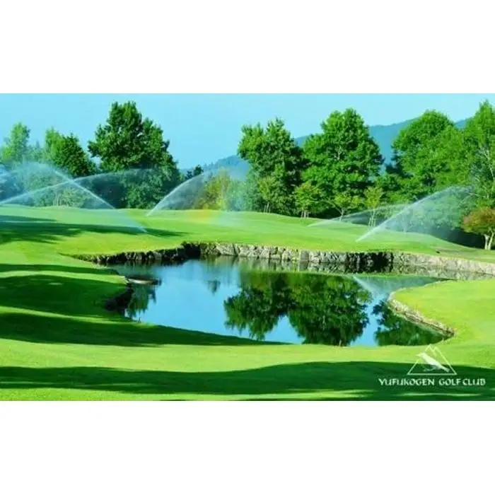 4月～6月・10月～11月【春・秋の土日祝限定】【湯布高原ゴルフクラブ】4名ゴルフプレー券｜由布院天然温泉有り