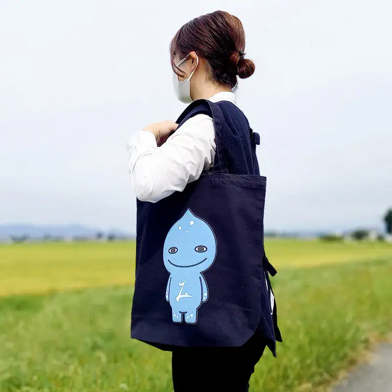 美郷のミズモ トートバッグ（紺）・ぬいぐるみセット