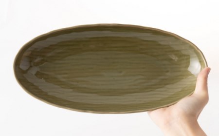 オーバルプレート 2点 NAZ010 やきもの 食器