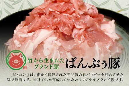 ブランド豚「ばんぶぅ」小分け 切り落とし 2kg（500g×4パック） 冷凍便 2キロ たっぷり 豚肉 豚切り落とし 豚切落し 豚こま切れ 豚小間切れ 豚細切れ 豚こまぎれ ぶた肉 ブタ肉 国産 茨城県産 ギフト プレゼント お祝い ご褒美 42-AU