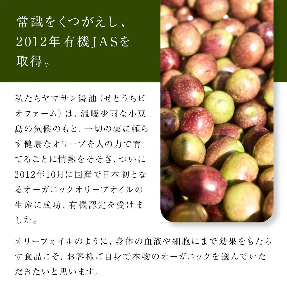 小豆島産オリーブオイル (270g×1本)