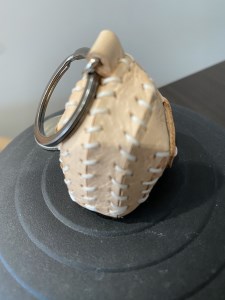 牛革 Skull キーリング (a12-157)