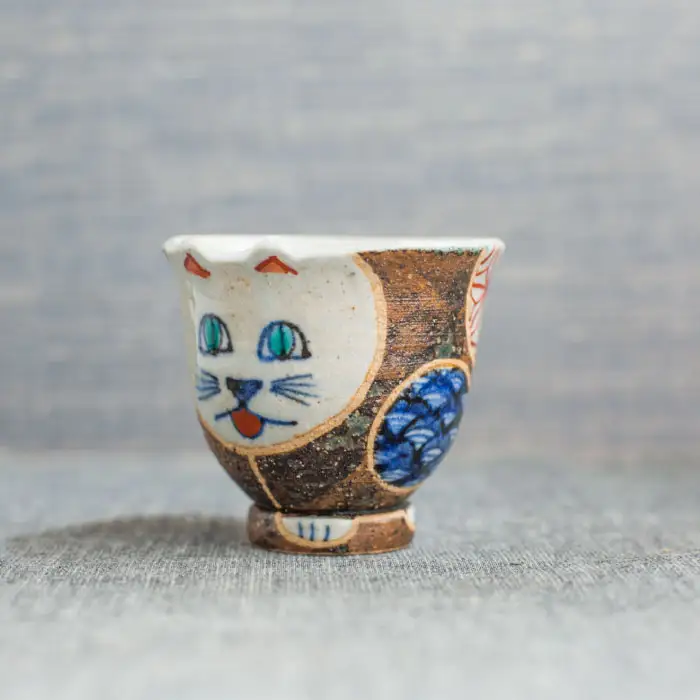 【波佐見焼】ねこあそびシリーズ 茶碗・湯呑み セット 食器 皿 【洸彩窯】 [EE05]  波佐見焼