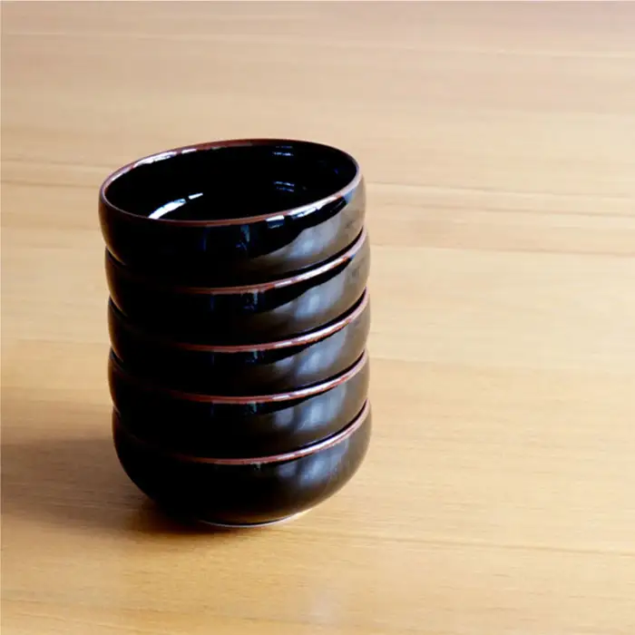 【白山陶器】ひめとんすい 5ピースセット 天目 食器 小鉢 【波佐見焼】 [TA71] 波佐見焼