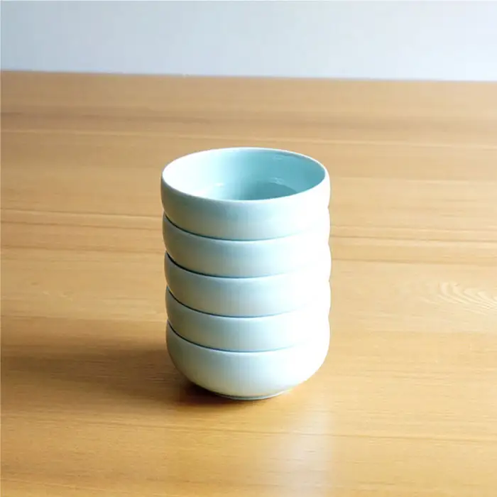 【白山陶器】ひめとんすい 5ピースセット 青白釉 食器 小鉢 【波佐見焼】 [TA72] 波佐見焼