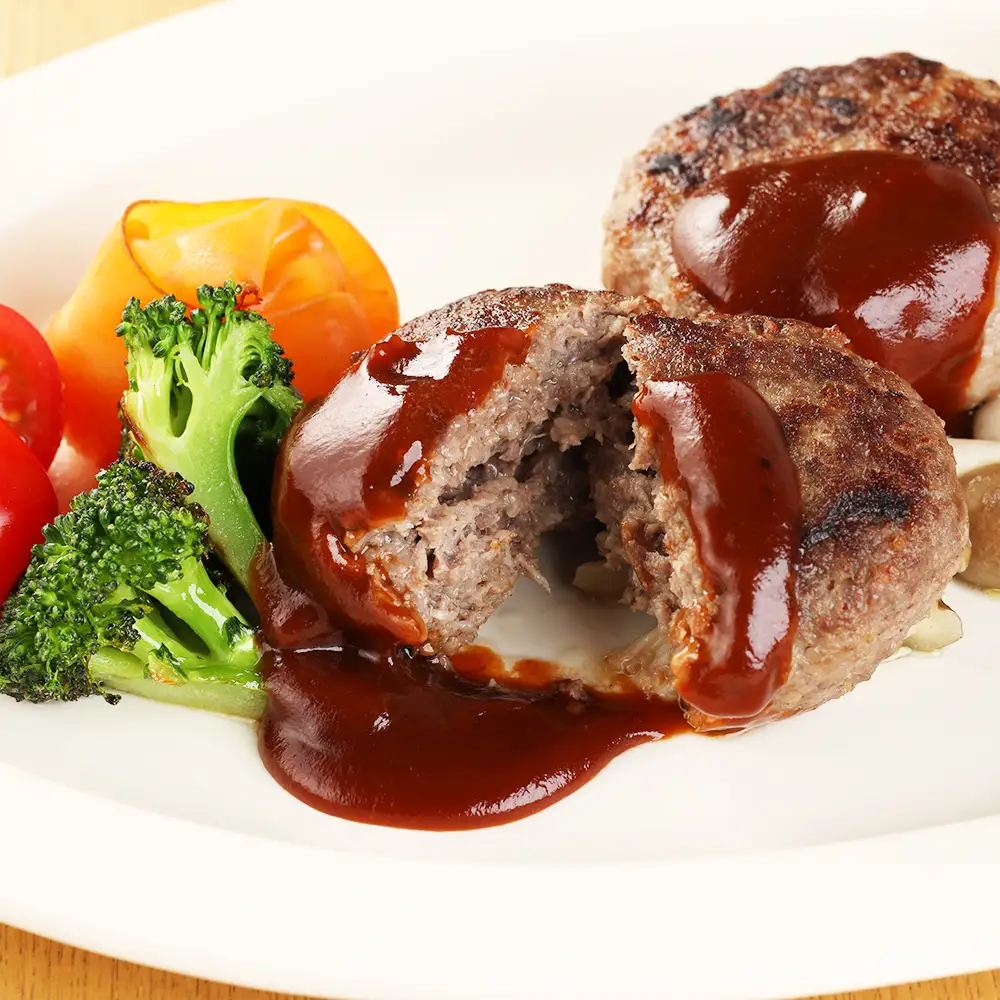 飛騨牛串焼き・飛騨牛ハンバーグセット（牛串 10本・ハンバーグ 100g×2個）【22-33】