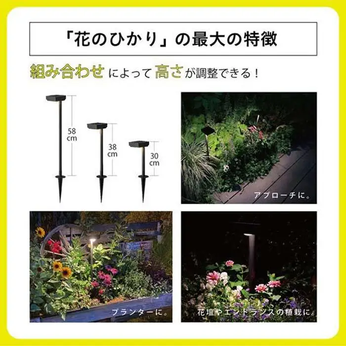 75694000 ひかりノベーション SUNCHARGE 花のひかり