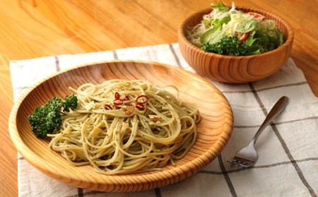 スギ材 の パスタ皿 と サラダボウル セット 100％天然オイル仕上げ 杉 食器 ボウル 器  お皿 セット