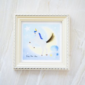 ファーストカットアートⓇ - 未来へのつばさ《 ファーストカット 赤ちゃん 髪の毛 記念品 記念 ギフト 贈り物 プレゼント 贈物 出産祝い 》【2403N12001_01】
