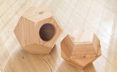 ねこのおうち ペット用品 ペットグッズ 猫用品 猫用 猫用グッズ 収納 椅子 スギの木目 木製 スギ キャットハウス 猫用ハウス 