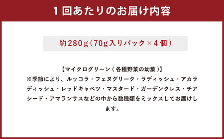 【12回定期便】 毎月届く 薬菜 ミックス 約280g × 12回 定期便 大分県産 野菜