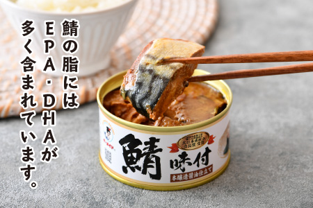 鯖缶詰12缶詰め合わせB / さば缶 缶詰 サバ 魚 小浜市 / 福井缶詰  [BFAB035]