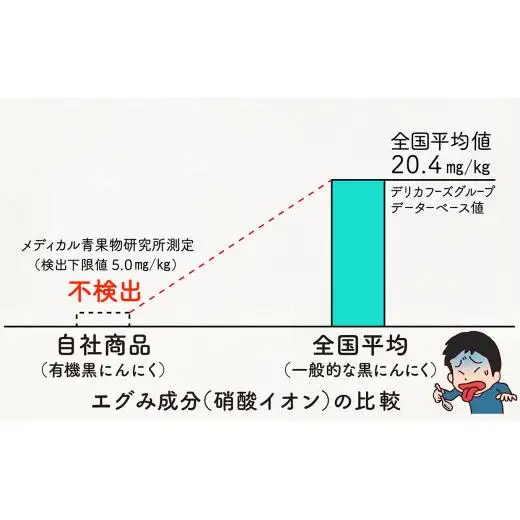 【 にんにく 】 黒にんにくの粉末 