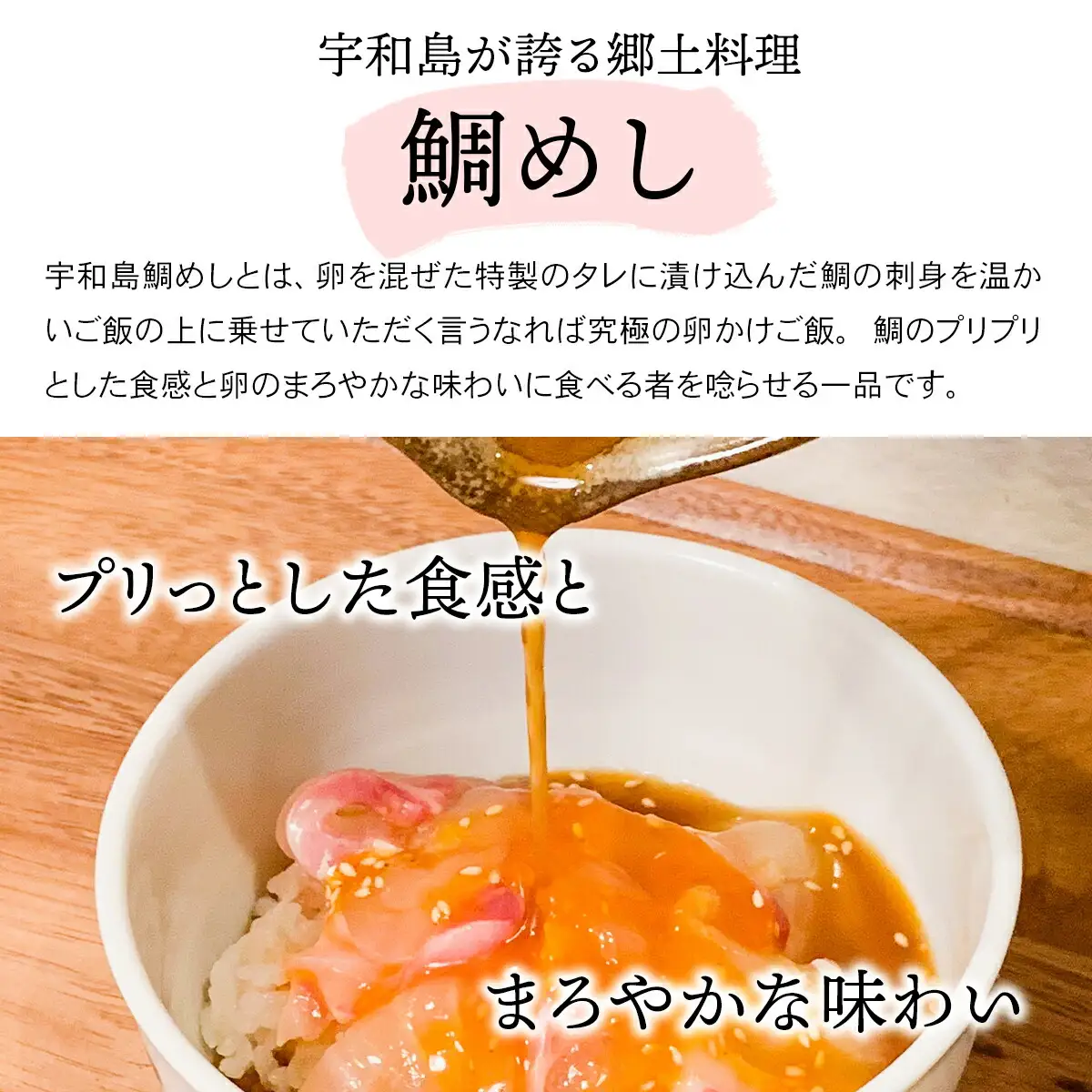 宇和島 鯛めし 3食 安岡蒲鉾店 鯛めし D016-020003