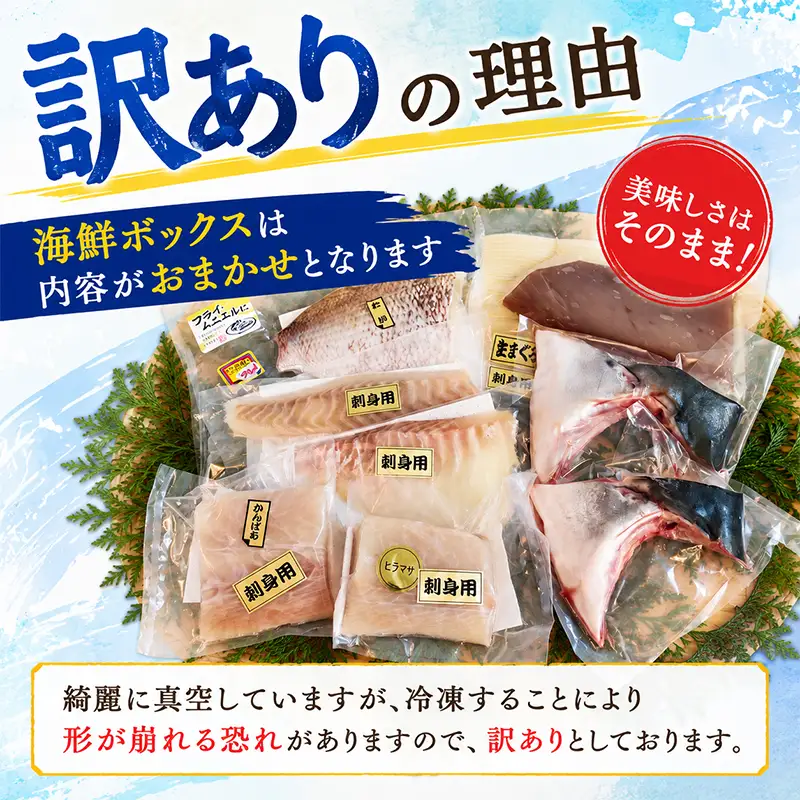 【海鮮】訳あり 海鮮 おまかせ セット 約1.2㎏